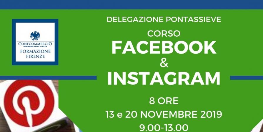 Pontassieve. Aperte le iscrizioni al corso base  "Facebook e Instagram"