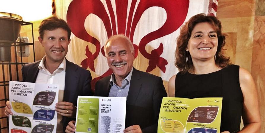 Firenze, al via la campagna informativa multilingue sulla raccolta differenziata.