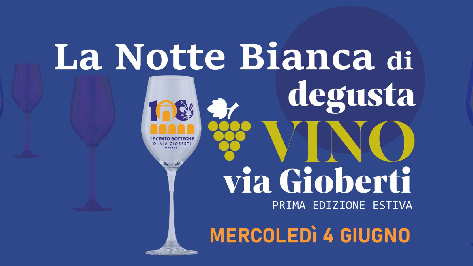 "La Notte Bianca di degusta VINO": via Gioberti brinda all’estate