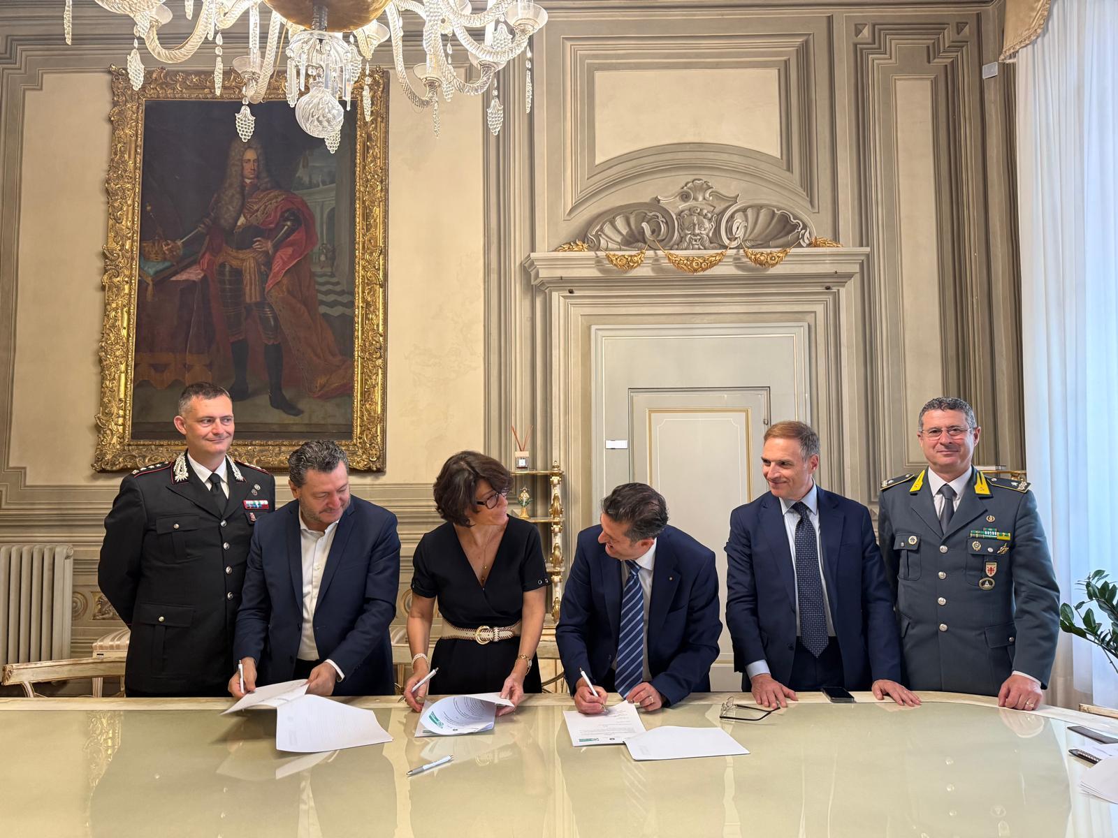 Videosorveglianza, firmato il protocollo con le forze dell’ordine