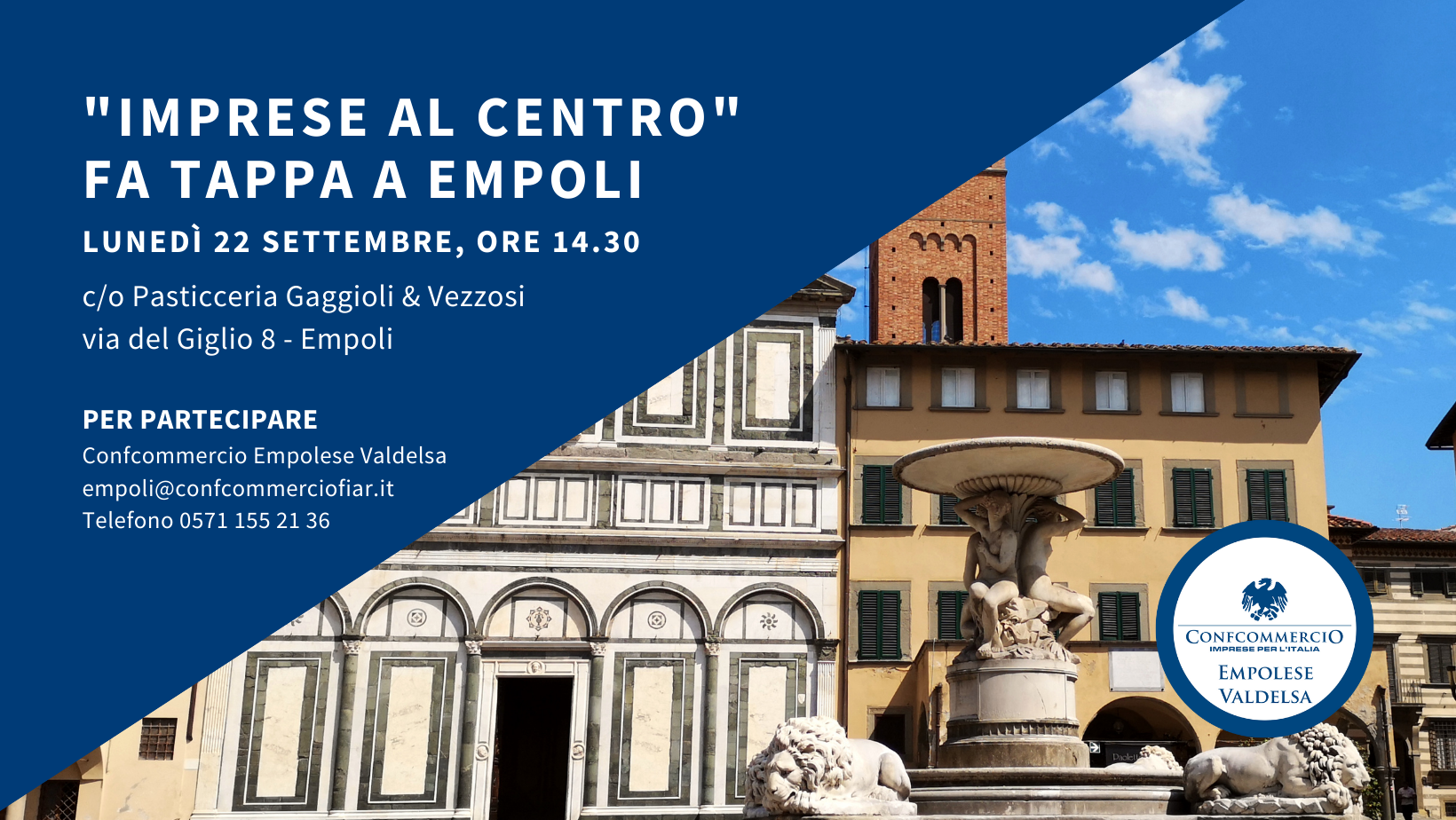 "Imprese al Centro" fa tappa ad Empoli