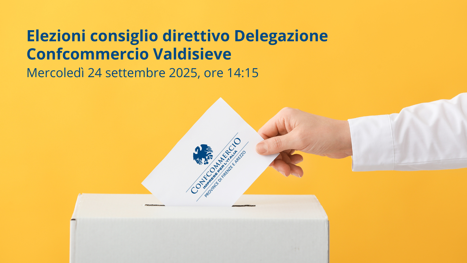 Elezioni del nuovo Consiglio Direttivo Confcommercio Valdisieve