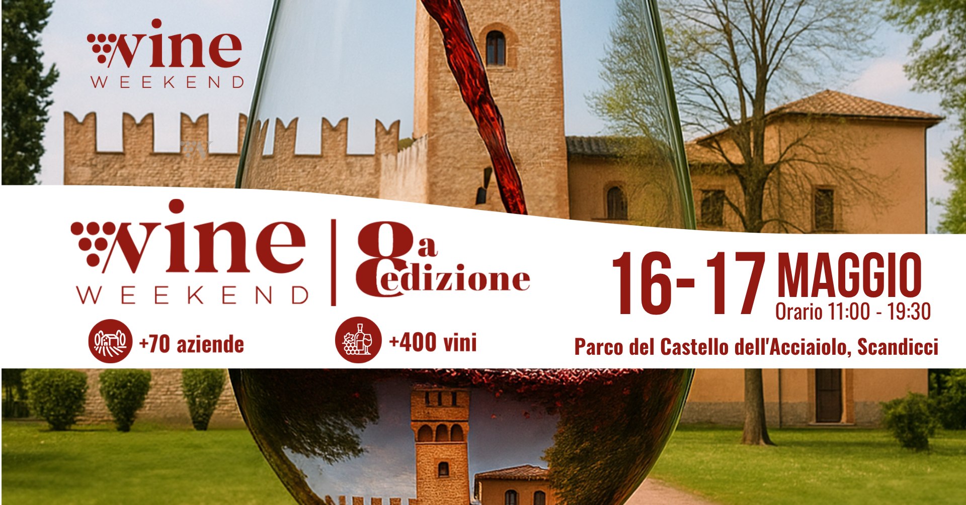 Scandicci Wine Weekend 2026: free pass per i soci Confcommercio