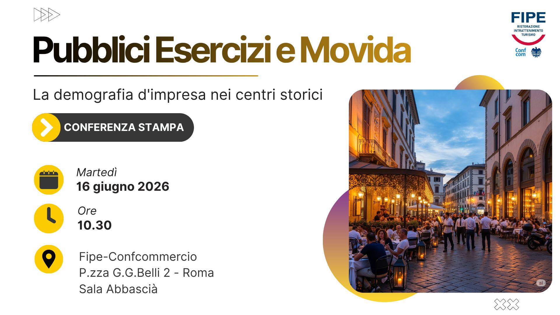 Pubblici esercizi e movida, cosa sta cambiando