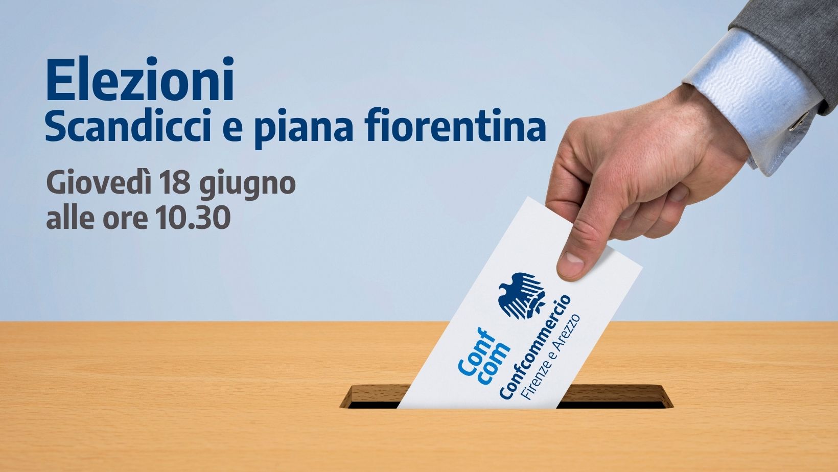 Scandicci e piana fiorentina al voto il 18 giugno