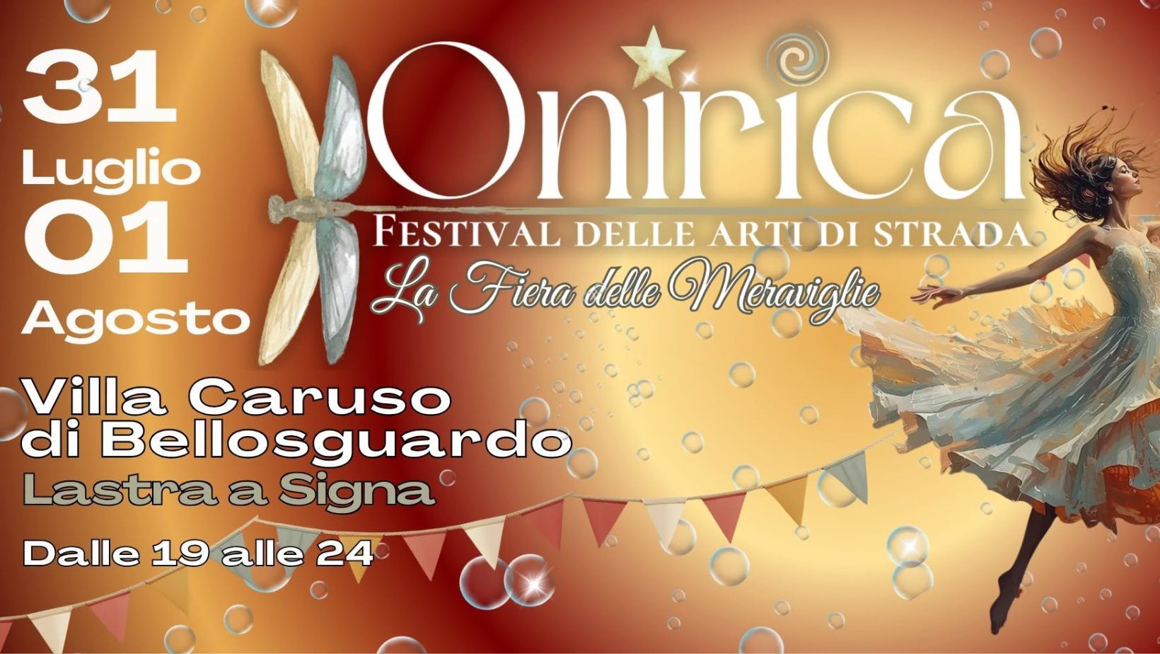 "Onirica", la fiera delle meraviglie a Lastra a Signa