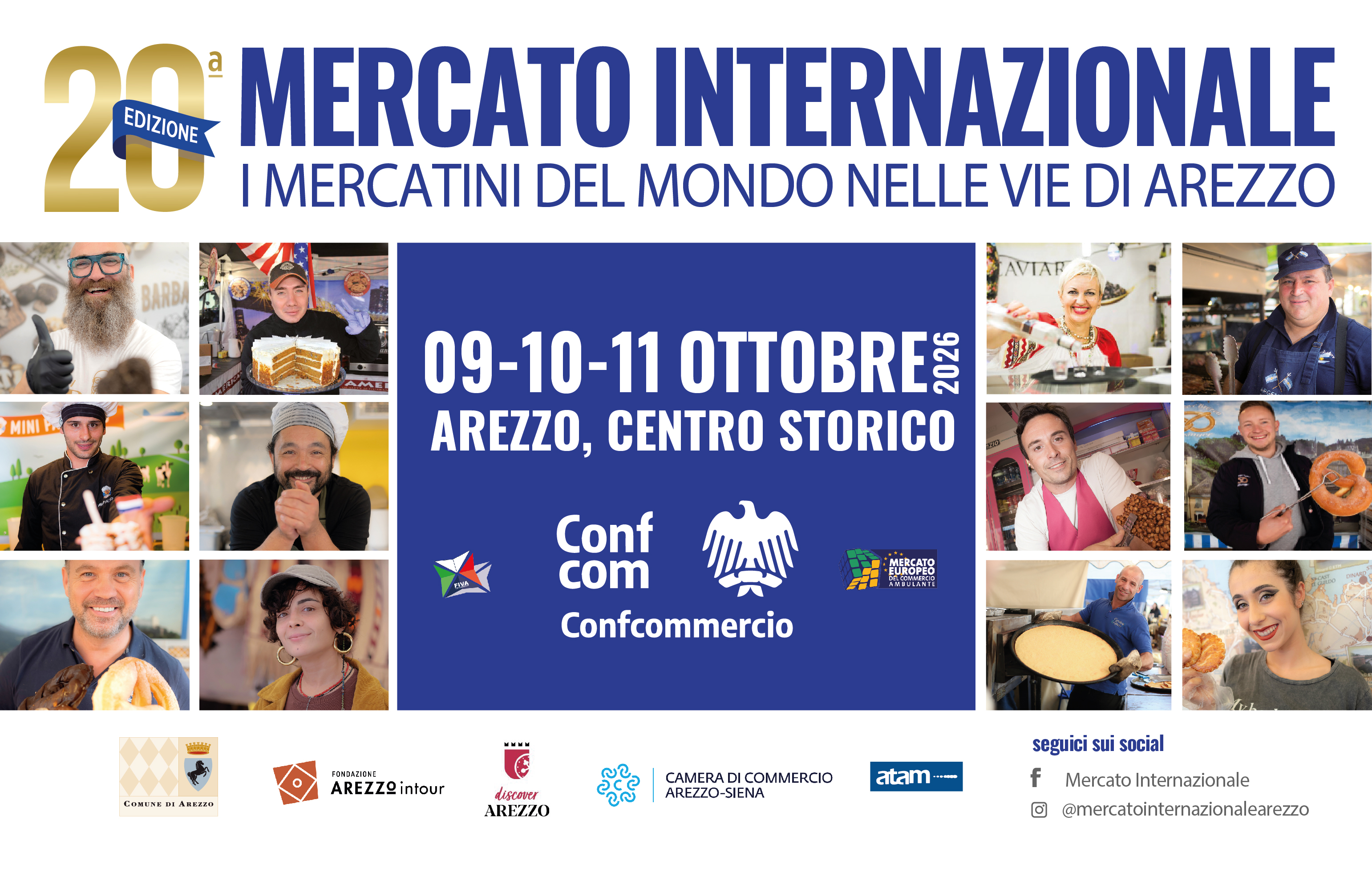 Torna il Mercato Internazionale, dal 9 all'11 ottobre Arezzo fa il giro del mondo